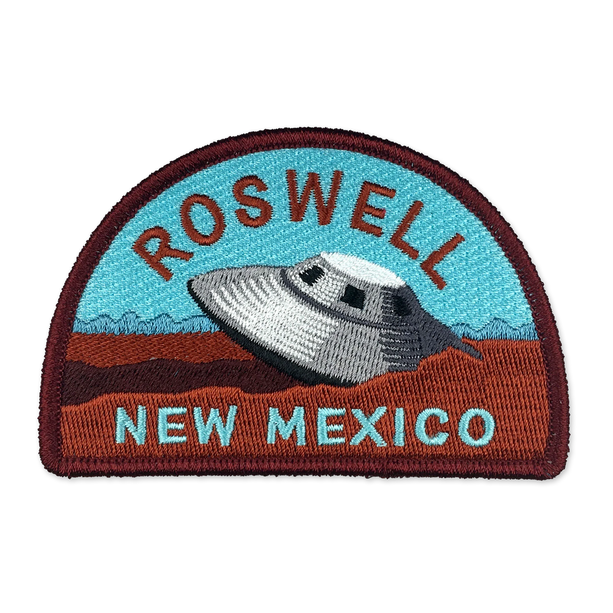 Roswell, NM Travel Embroidered Patch