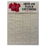 Grandmaster Flash Flocked Iron-on Letters