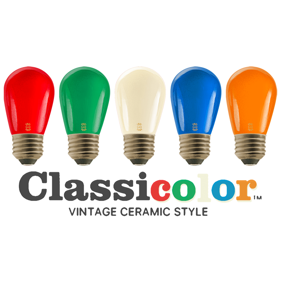 S14 Vintage-Style LED Light Bulbs Set