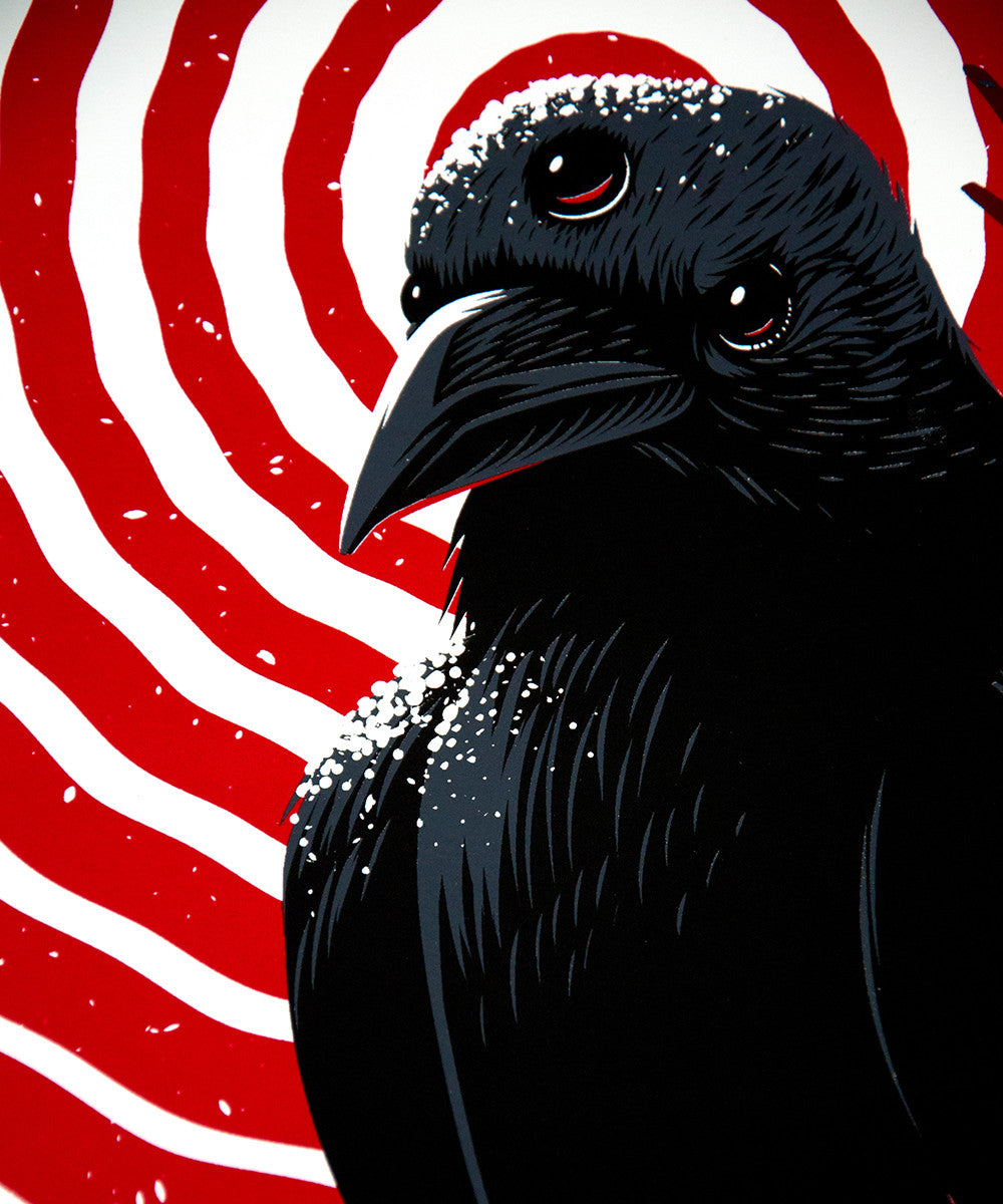 Winter is Coming Raven Print